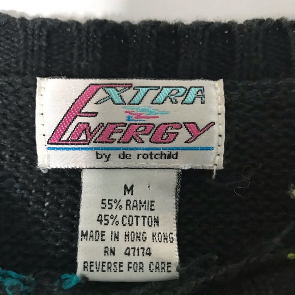 Vintage Color Blocked Sweater - Picture 2 of 7